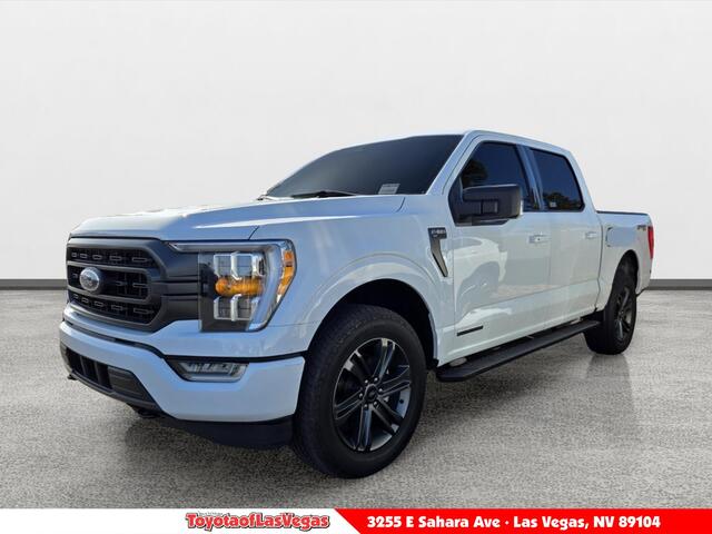 Oxford White 2023 Ford F-150 XLT SuperCrew 4WD Pickup Truck Four-Wheel Drive Automatic