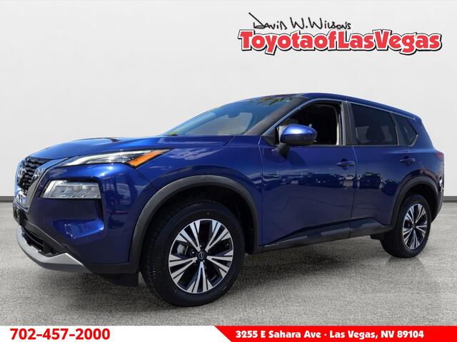 Caspian Blue Metallic 2023 Nissan Rogue SUV / Crossover Front-Wheel Drive Continuously Variable Transmission