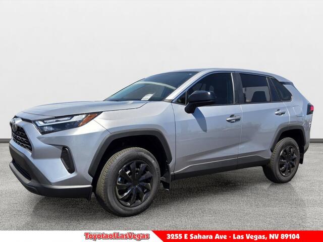 Silver Sky Metallic 2025 Toyota RAV4 LE AWD SUV / Crossover All-Wheel Drive 8-Speed Automatic