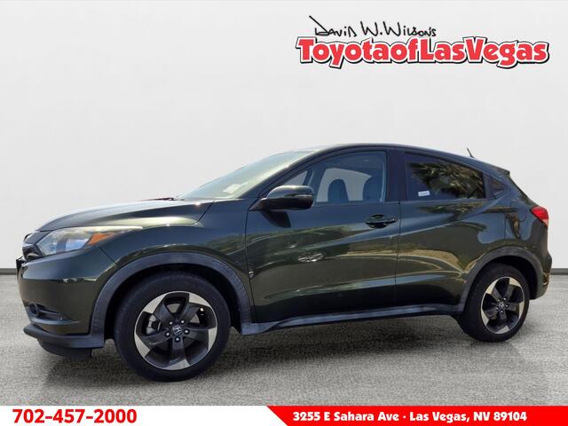 Misty Green Pearl 2018 Honda HR-V SUV / Crossover Front-Wheel Drive Continuously Variable Transmission