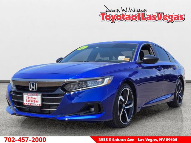 Still Night Pearl 2022 Honda Accord Sedan Front-Wheel Drive Continuously Variable Transmission