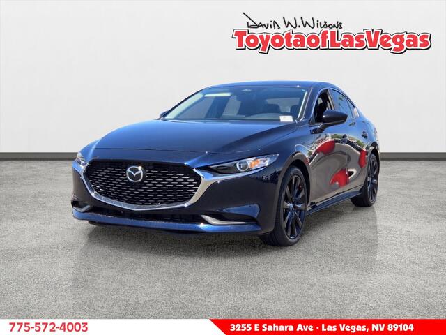 Crystal Blue 2025 Mazda MAZDA3 Sedan Front-Wheel Drive Automatic