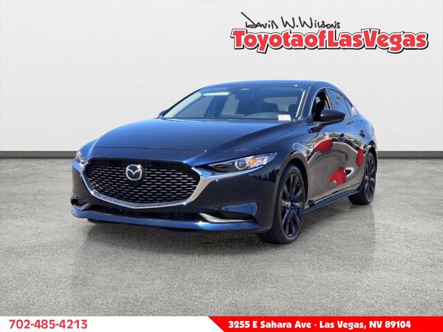 Crystal Blue 2025 Mazda MAZDA3 Sedan Front-Wheel Drive Automatic