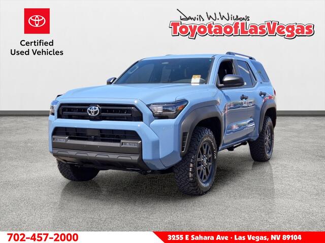 Blue 2025 Toyota 4Runner SUV / Crossover Four-Wheel Drive Automatic
