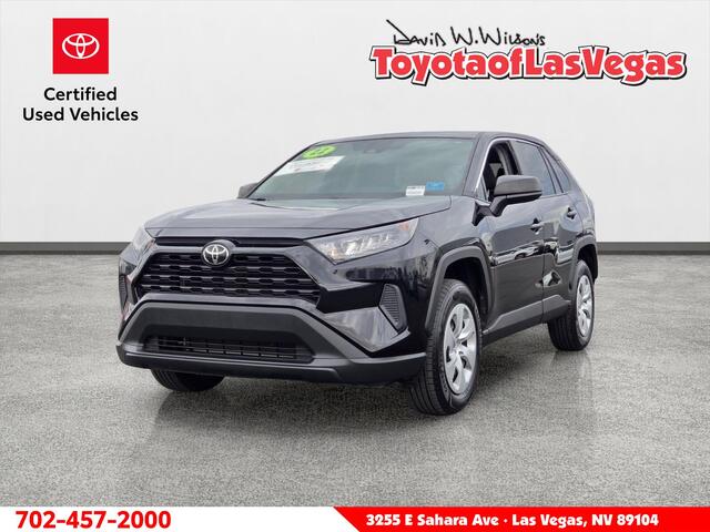Midnight Black Metallic 2022 Toyota RAV4 SUV / Crossover Front-Wheel Drive Automatic