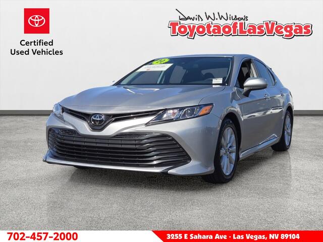 Celestial Silver Metallic 2020 Toyota Camry Sedan Front-Wheel Drive Automatic