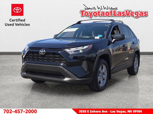 Midnight Black Metallic 2025 Toyota RAV4 Hybrid SUV / Crossover All-Wheel Drive Continuously Variable Transmission