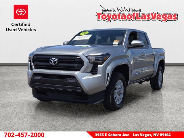 Celestial Silver Metallic 2024 Toyota Tacoma Pickup Truck Four-Wheel Drive Automatic