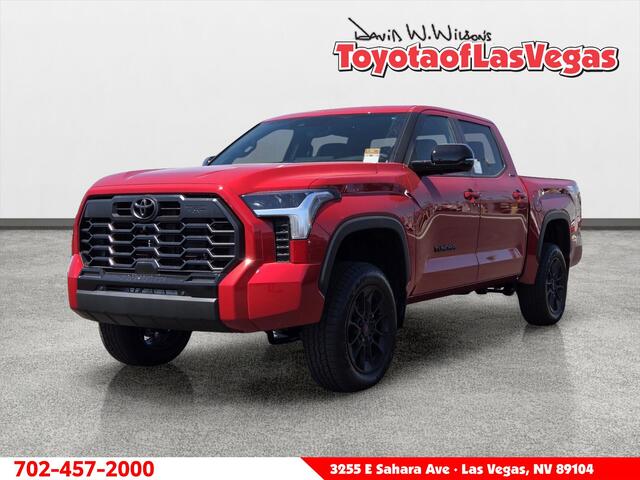 Red 2026 Toyota Tundra Pickup Truck Four-Wheel Drive Automatic