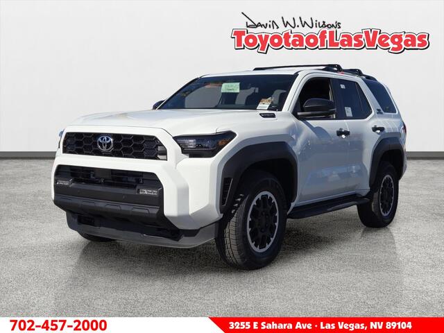 White 2026 Toyota 4Runner SUV / Crossover Four-Wheel Drive Automatic