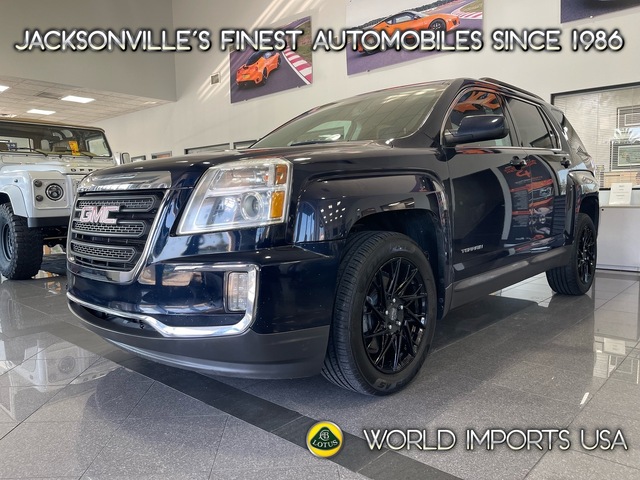 Blue 2017 GMC Terrain SUV / Crossover Front-Wheel Drive Automatic