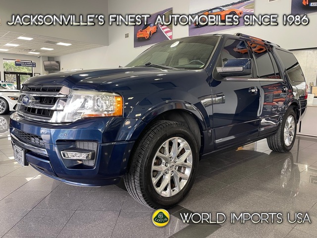 Blue 2017 Ford Expedition SUV / Crossover 4X2 Automatic