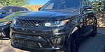 Used 2017 LAND ROVER RANGE ROVER SPORT SVR in SCOTTSDALE, ARIZONA