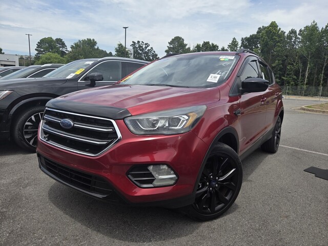 Ruby Red Metallic 2018 Ford Escape SE AWD SUV / Crossover All-Wheel Drive 6-Speed Automatic