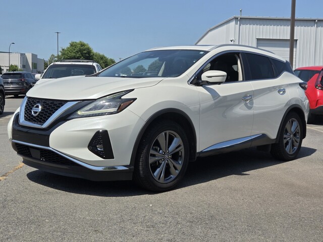 Pearl White 2019 Nissan Murano SUV / Crossover Front-Wheel Drive Continuously Variable Transmission