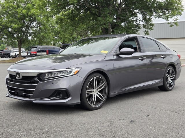 Gray (Modern Steel Metallic) 2021 Honda Accord Sedan Front-Wheel Drive Automatic