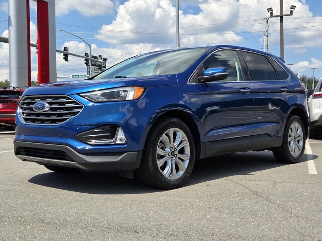 Blue 2023 Ford Edge SUV / Crossover All-Wheel Drive Automatic