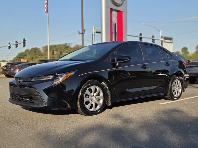 Midnight Black Metallic 2026 Toyota Corolla Sedan Front-Wheel Drive Continuously Variable Transmission