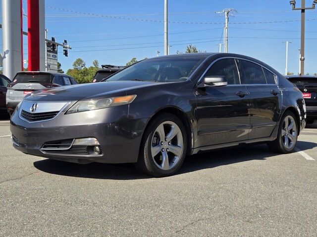 Gray (Graphite Luster Metallic) 2013 Acura TL Sedan All-Wheel Drive 6-Speed Automatic