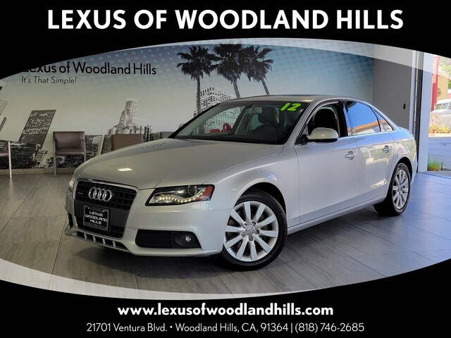 2012 Audi A4 2.0T quattro Premium Sedan AWD