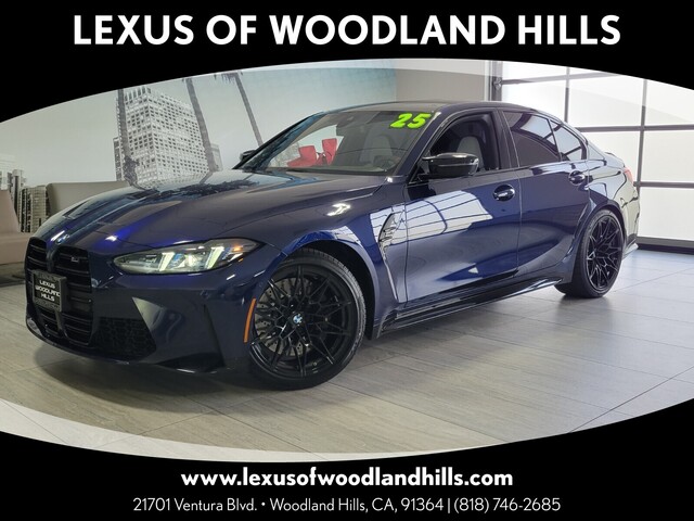 Tanzanite Blue II Metallic 2025 BMW M3 Competition xDrive Sedan All-Wheel Drive 8-Speed Automatic