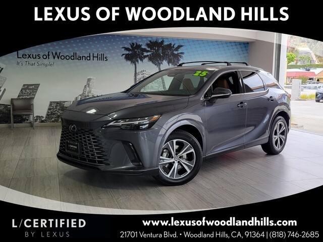 Gray 2025 Lexus RX 350 FWD SUV / Crossover Front-Wheel Drive 8-Speed Automatic