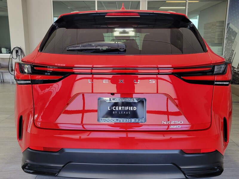 Certified Used 2023 Redline LEXUS NX 250 AWD image 5