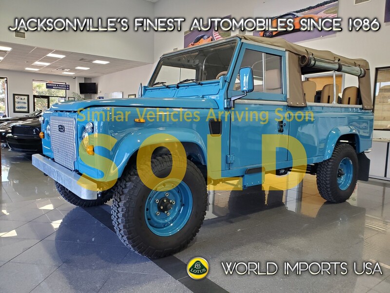 Used 1993 LAND ROVER DEFENDER 110 2-DOOR SOFT TOP 300 TDI - (COLLECTOR SERIES) in JACKSONVILLE, FLORIDA