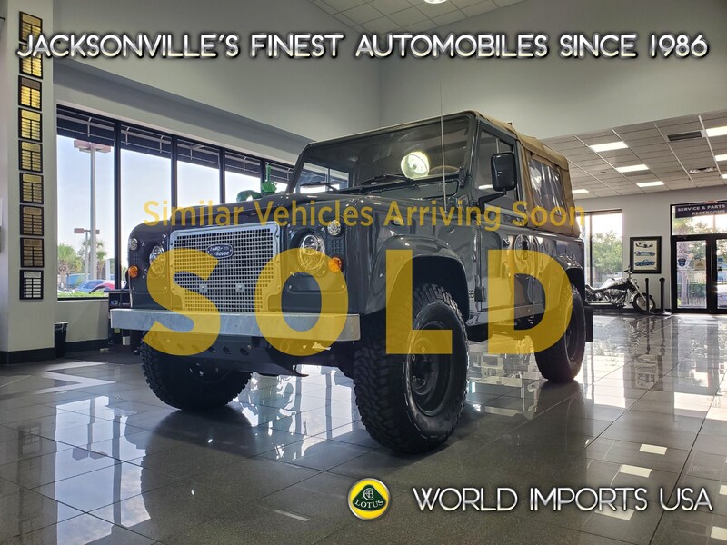 Used 1991 LAND ROVER DEFENDER 90 3-DOOR SOFT TOP V8 - (COLLECTOR SERIES) in JACKSONVILLE, FLORIDA