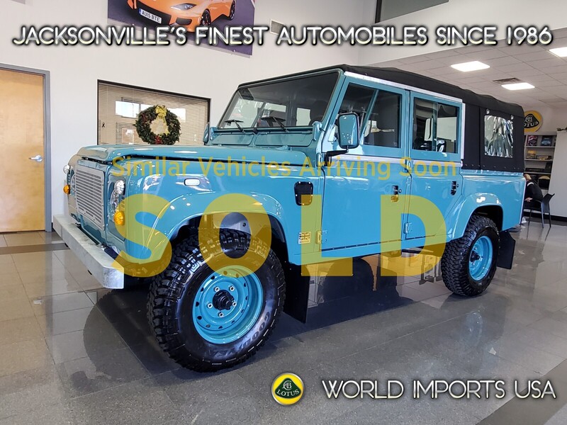 Used 1991 LAND ROVER DEFENDER 110 5-DOOR SOFT TOP 200 TDI - (COLLECTOR SERIES) in JACKSONVILLE, FLORIDA
