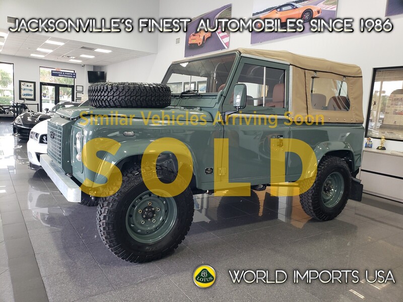 Used 1995 LAND ROVER DEFENDER 90 3-DOOR SOFT TOP 300 TDI - (COLLECTOR SERIES) in JACKSONVILLE, FLORIDA