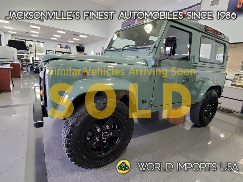 Used 1995 LAND ROVER DEFENDER 90 3-DOOR 300 TDI - (COLLECTOR SERIES) in JACKSONVILLE, FLORIDA
