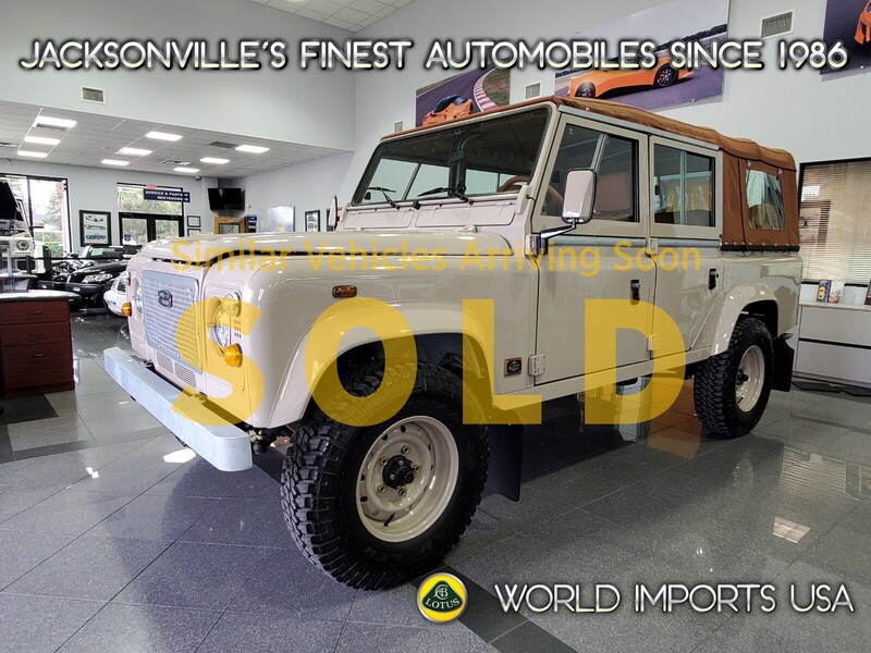 Used 1991 LAND ROVER DEFENDER 110 5-DOOR SOFT TOP 200 TDI - (COLLECTOR SERIES) in JACKSONVILLE, FLORIDA