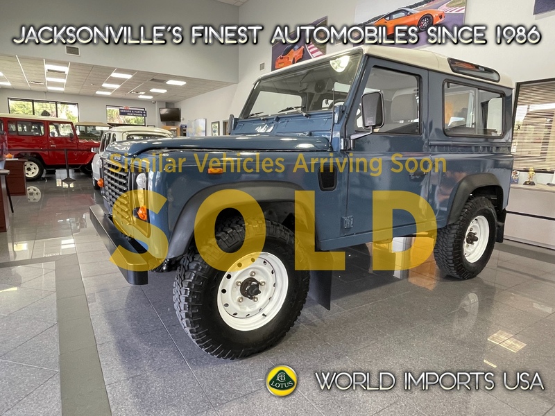 Used 1992 LAND ROVER DEFENDER 90 3-DOOR 200 TDI - (COLLECTOR SERIES) in JACKSONVILLE, FLORIDA