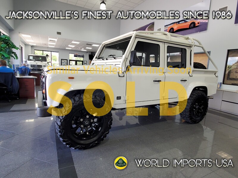 Used 1988 LAND ROVER DEFENDER 110 CREW CAB V8 - (COLLECTOR SERIES) in JACKSONVILLE, FLORIDA