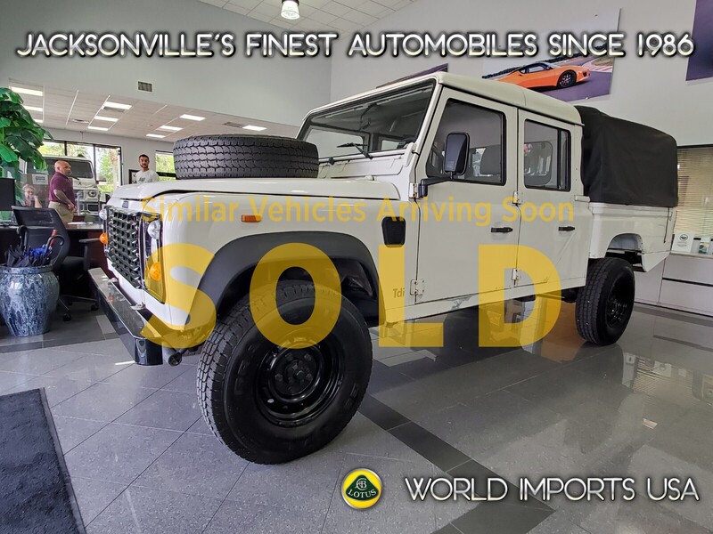 Used 1994 LAND ROVER DEFENDER 130 CREW CAB 200 TDI - (COLLECTOR SERIES) in JACKSONVILLE, FLORIDA