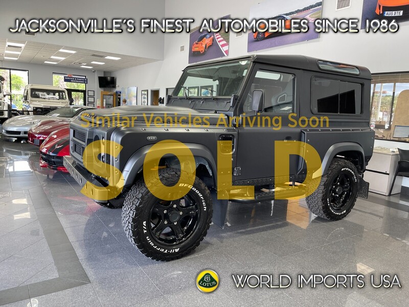 Used 1985 LAND ROVER DEFENDER 90 3-DOOR V8 KHAN EDITION - (COLLECTOR SERIES) in JACKSONVILLE, FLORIDA