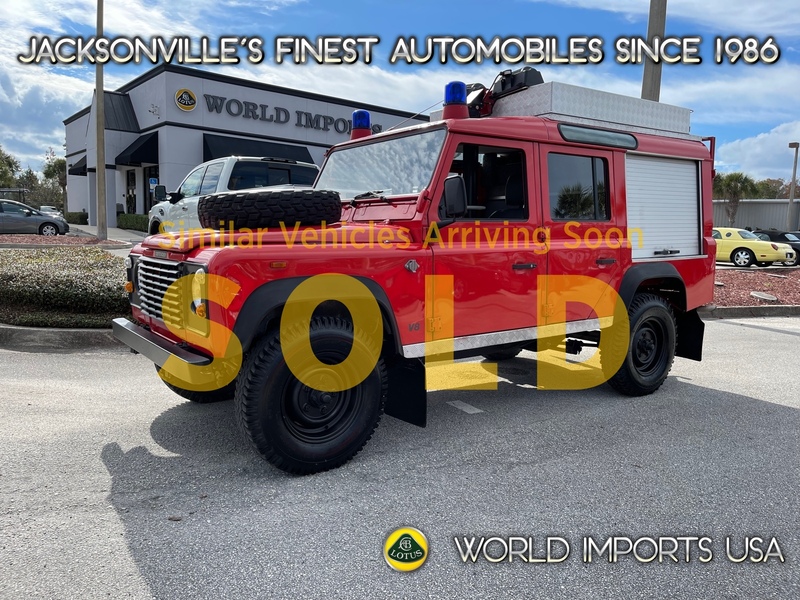 Used 1992 LAND ROVER DEFENDER DEFENDER 110 FIRE/RESCUE V8 - (COLLECTOR SERIES) in JACKSONVILLE, FLORIDA