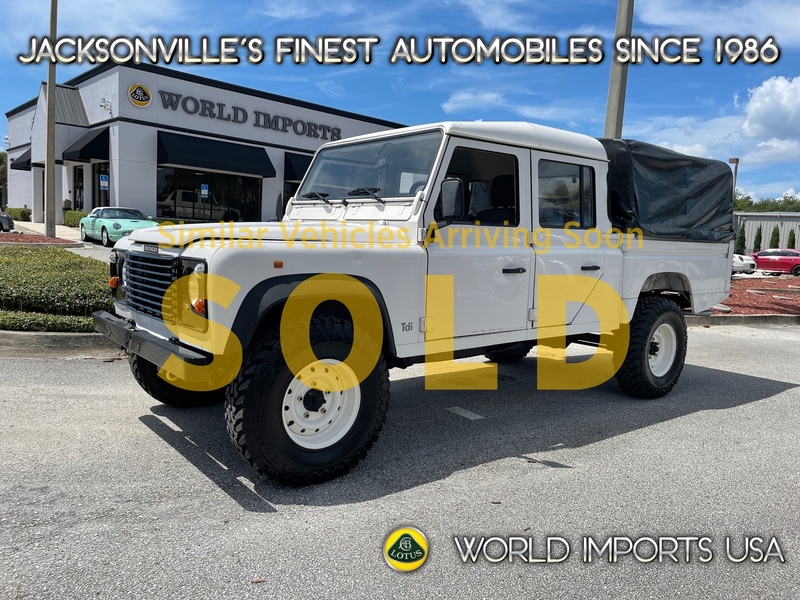 Used 1995 LAND ROVER DEFENDER 130 CREW CAB 300TDI  - (COLLECTOR SERIES) in JACKSONVILLE, FLORIDA