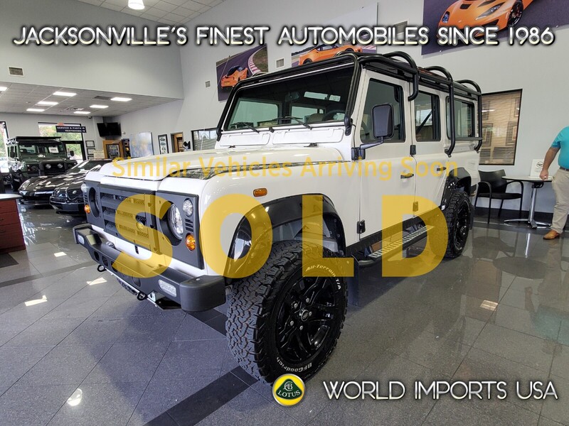 Used 1989 LAND ROVER DEFENDER 110 5-DOOR V8 - (COLLECTOR SERIES) in JACKSONVILLE, FLORIDA