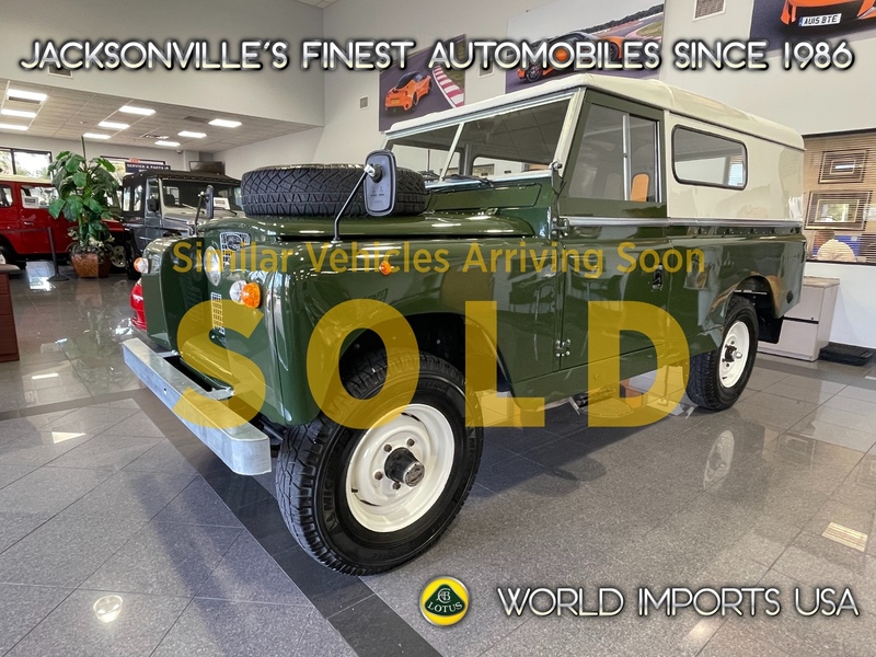 Used 1967 LAND ROVER SERIES 2 LWB REMOVABLE HARD TOP - (COLLECTOR SERIES) in JACKSONVILLE, FLORIDA