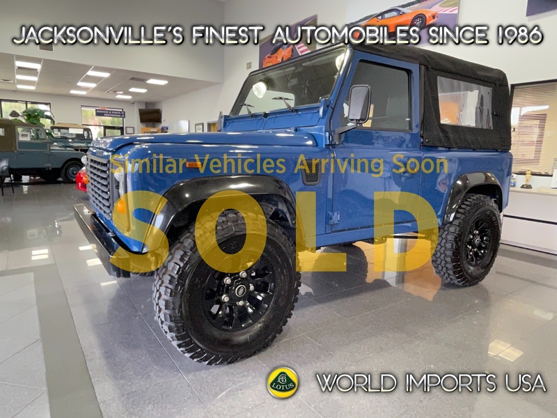 Used 1991 LAND ROVER DEFENDER 90 3-DOOR 200 TDI - (COLLECTOR SERIES) in JACKSONVILLE, FLORIDA