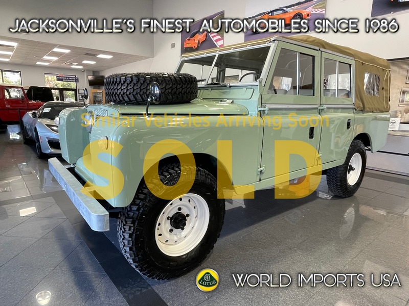 Used 1972 LAND ROVER SERIES 2 LWB SOFT TOP- (COLLECTOR SERIES) in JACKSONVILLE, FLORIDA