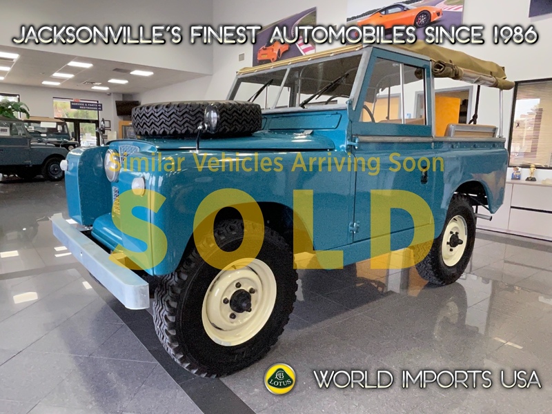 Used 1967 LAND ROVER SERIES 2 SWB SOFT TOP - (COLLECTOR SERIES) in JACKSONVILLE, FLORIDA