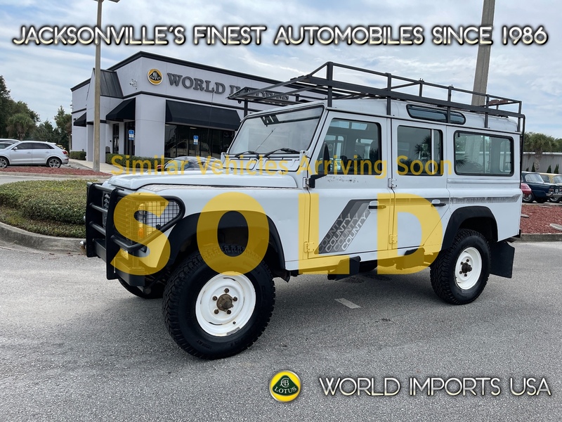Used 1989 LAND ROVER DEFENDER 110 5-DOOR V8 - (COLLECTOR SERIES) in JACKSONVILLE, FLORIDA
