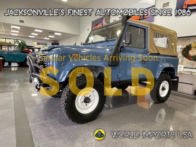 Used 1988 LAND ROVER DEFENDER 90 3-DOOR SOFT TOP V8 - (COLLECTOR SERIES) in JACKSONVILLE, FLORIDA