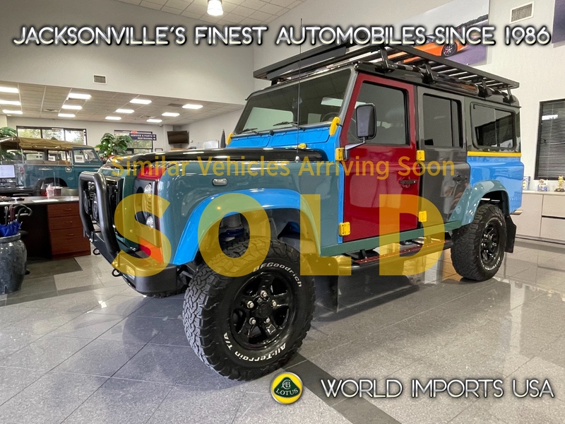 Used 1993 LAND ROVER DEFENDER 110 5-DR V8 PAUL SMITH TRIBUTE- (COLLECTOR SERIES) in JACKSONVILLE, FLORIDA