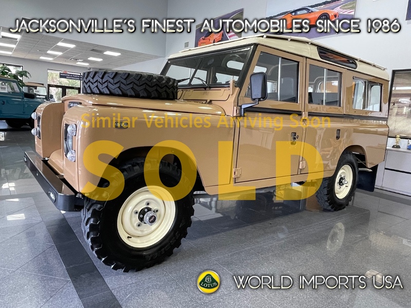 Used 1973 LAND ROVER DEFENDER SERIES 3 109 5 DOOR HARDTOP - (COLLECTOR SERIES) in JACKSONVILLE, FLORIDA