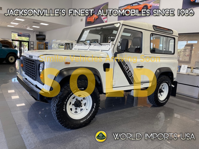 Used 1989 LAND ROVER DEFENDER 90 3-DOOR HARD TOP DIESEL - (COLLECTOR SERIES) in JACKSONVILLE, FLORIDA
