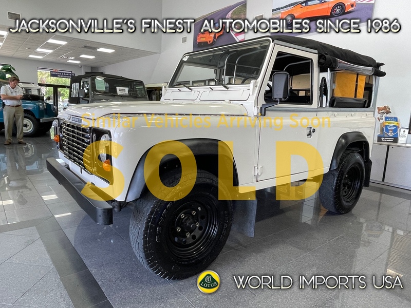 Used 1984 LAND ROVER DEFENDER 90 3-DOOR SOFT TOP - (COLLECTOR SERIES) in JACKSONVILLE, FLORIDA